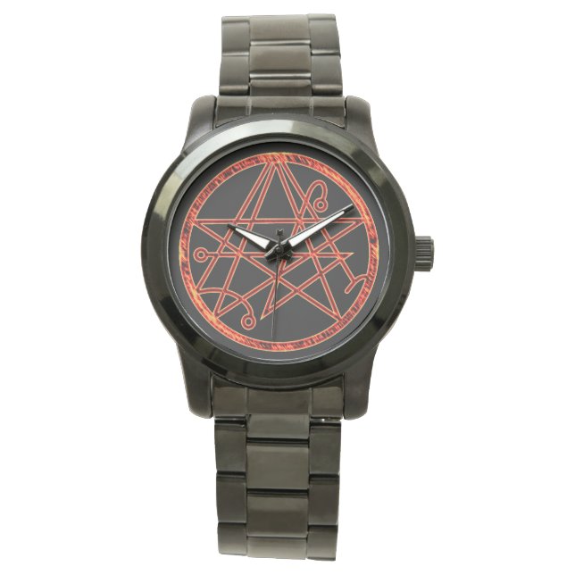Necronomicon (burning) armbanduhr (Vorderseite)