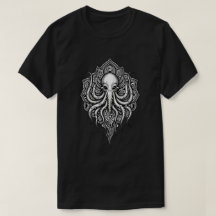 NECRONOMICON CULTE CTHULHU GRAPHIC DECAL T-Shirt