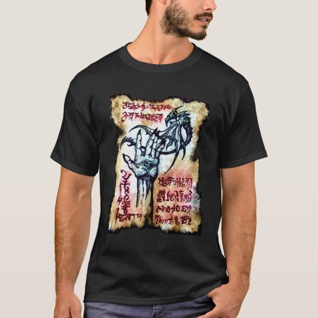 Necronomicon - Hand des Todes T-Shirt (Vorderseite)