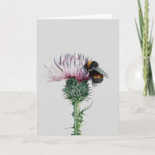 Nectar à mon abeille : une carte haiku pour la bon