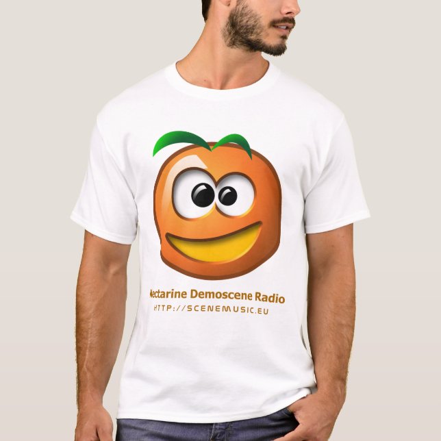 Nectarine Demoscene Radio T-Shirt (Vorderseite)