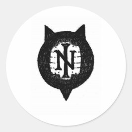 Ned Industries Runder Aufkleber