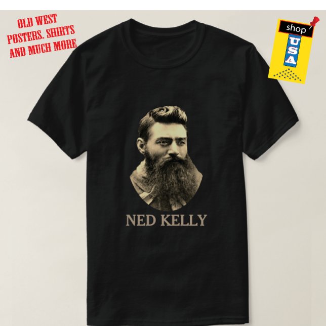 Ned Kelly Bushranger ⚔️ berühmtes australisches Ge T-Shirt (Von Creator hochgeladen)