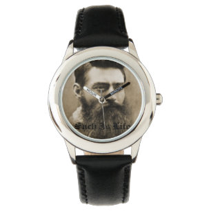 Ned Kelly so ist Leben-Uhr Armbanduhr