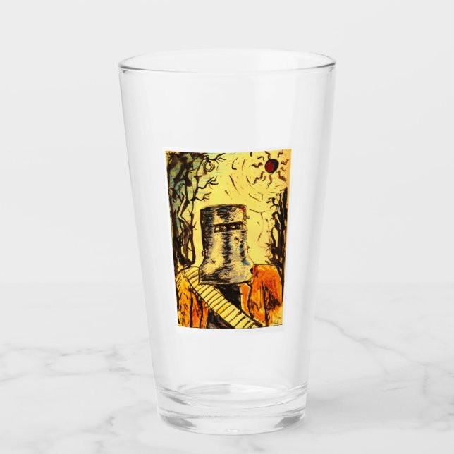 Ned Kelly Sonnenfinsternis Glas (Vorderseite)