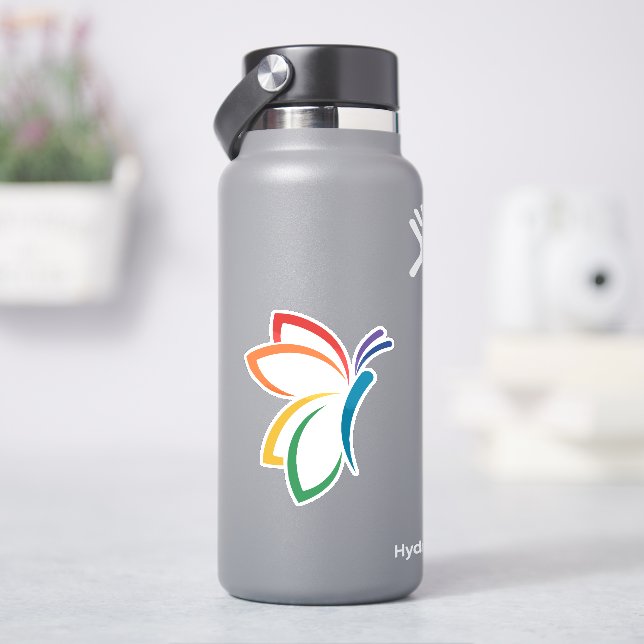 NEDA Butterfly Vinyl Sticker (HydroFlask)
