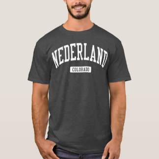 Nederland Colorado Co Athletic Sports Freund T-Shirt