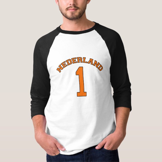 NEDERLAND niederländischer T-Shirt (Vorderseite)