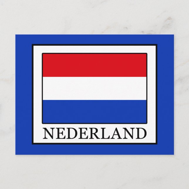 Nederland Postkarte (Vorderseite)