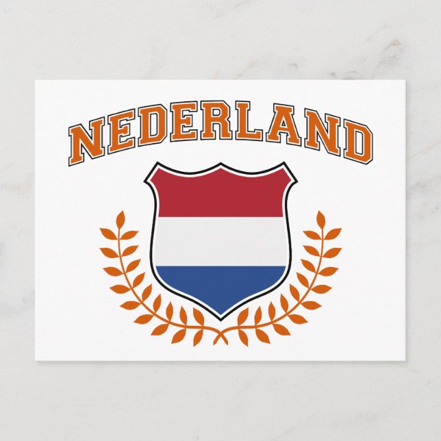 Nederland Postkarte (Vorderseite)