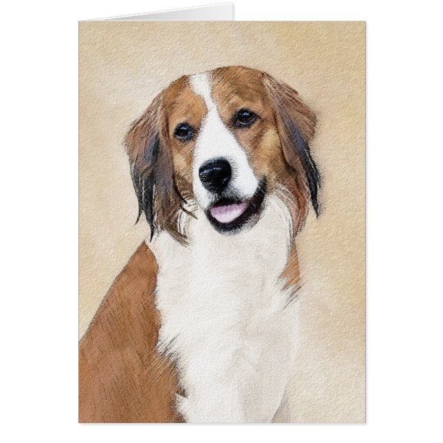 Nederlandse Kooikerhondje Malerei - Hunde Kunst (Vorne)