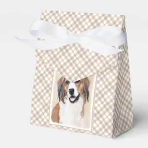 Nederlandse Kooikerhondje Malerei - Hunde Kunst Geschenkschachtel