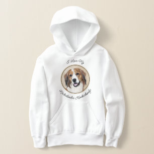 Nederlandse Kooikerhondje Malerei - Hunde Kunst Hoodie