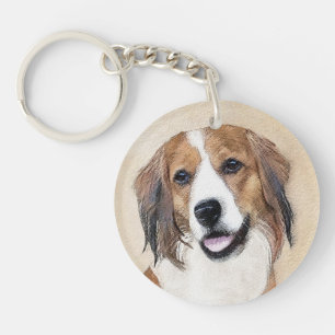Nederlandse Kooikerhondje Peinture - L'art du chie