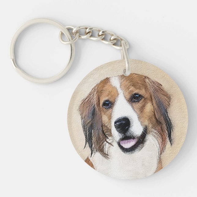 Nederlandse Kooikerhondje Peinture - L'art du chie (Devant)