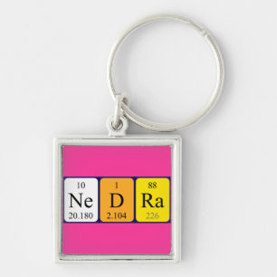 Nedra Periodenschlüsselring Schlüsselanhänger