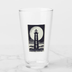 Ned's Point Lighthouse Massachusetts Moon Glas
