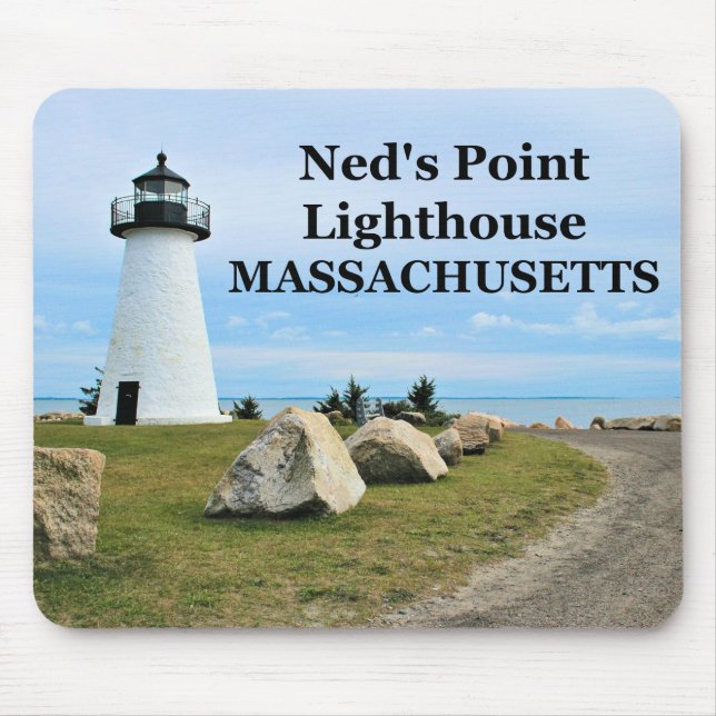 Ned's Point Lighthouse, Massachusetts Mousepad (Vorne)
