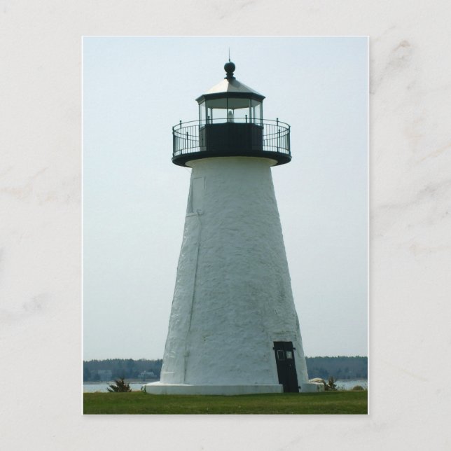 Ned's Point Lighthouse Massachusetts Postkarte (Vorderseite)
