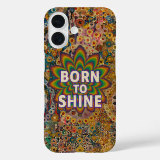 Née pour briller – Coque d'iPhone inspirante