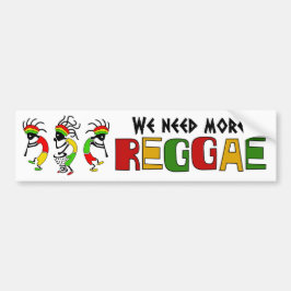 Need more Reggae Autoaufkleber