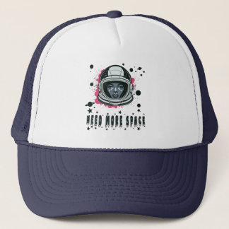 Need More Space Trucker Hut – Kosmischer Casual St Truckerkappe