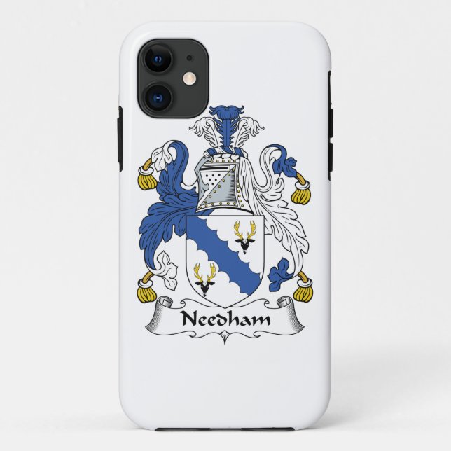 Needham Familienwappen Case-Mate iPhone Hülle (Rückseite)