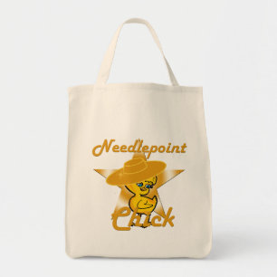 Needlepoint Chick #10 Tragetasche