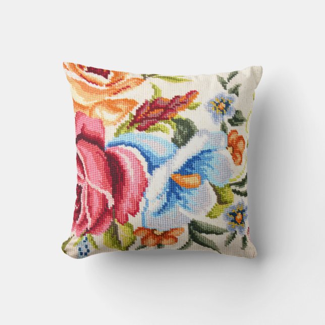 Needlepoint-Kissen Kissen (Vorderseite)