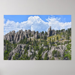 Needles Highway, Black Hills, South Dakota Poster