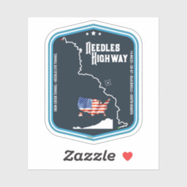 Needles Highway US87 USA Black Hills SD 03 Sticker