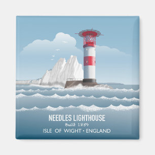 Needles Leuchtturm Magnet