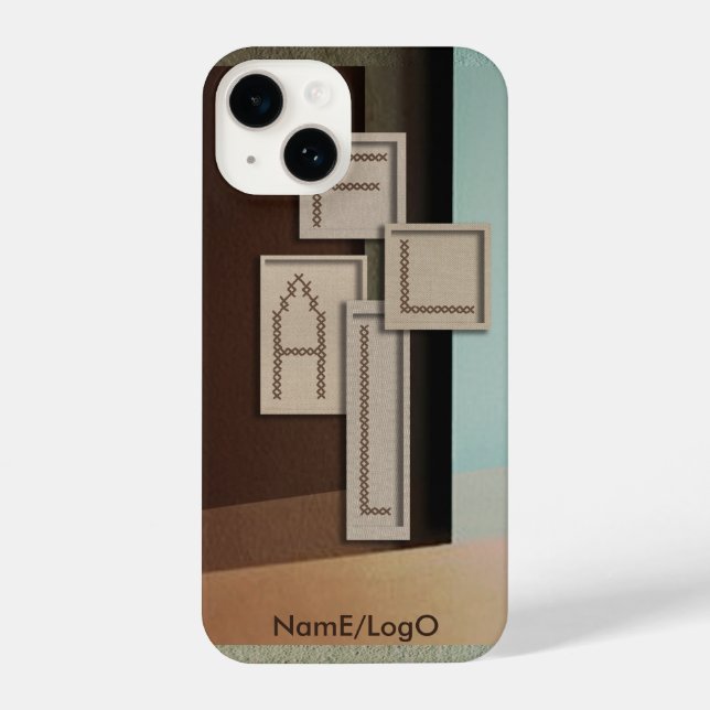 needlework_3_4forfall_2 iPhone Case 14 Hülle (Rückseite)