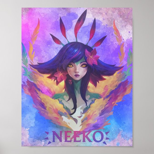 Neeko Art Poster (Vorne)
