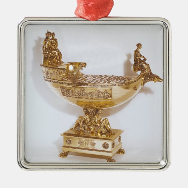 Nef, das Kaiserin Josephine De gehört Ornament Aus Metall (Vorne)