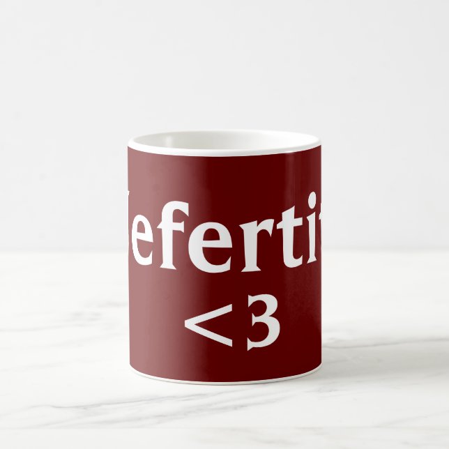 Nefertiti <3 kaffeetasse (Mittel)