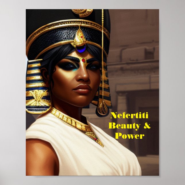 Nefertiti, Beauty & Power Poster (Vorne)