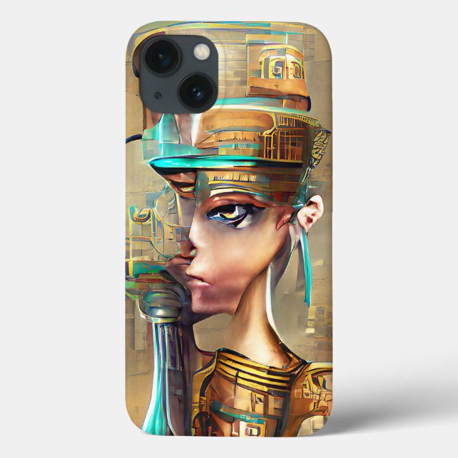 Nefertiti Case-Mate iPhone Hülle (Rückseite)