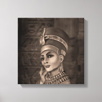 Nefertiti - die ägyptische Königin - Sepia