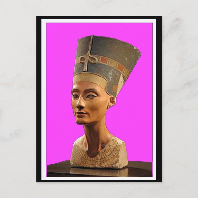 Nefertiti Die Ägyptische Königliche Ehefrau, Art P Postkarte (Vorderseite)