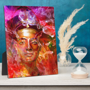 Nefertiti Egyptian Queen Plaque Fotoplatte
