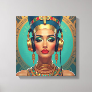 NEFERTITI KÖNIGIN DES NIL 2 LEINWANDDRUCK