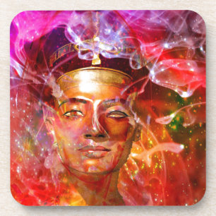Nefertiti-Königin Getränkeuntersetzer