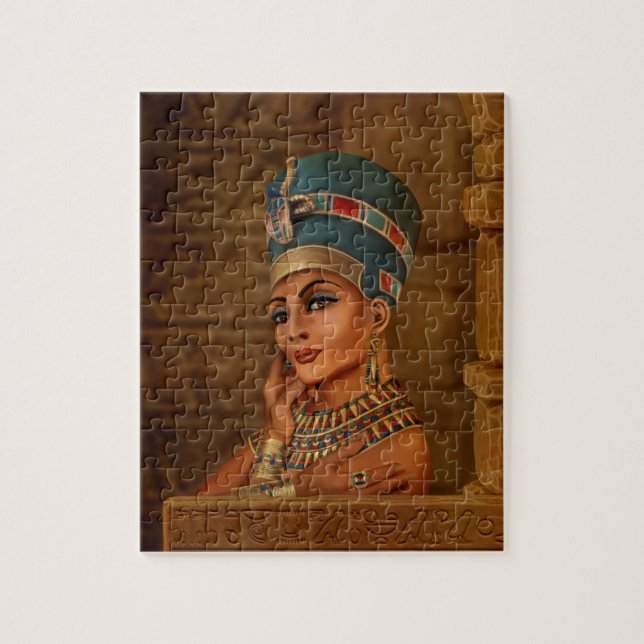 Nefertiti - Neferneferuaten die ägyptische Königin (Vertikal)