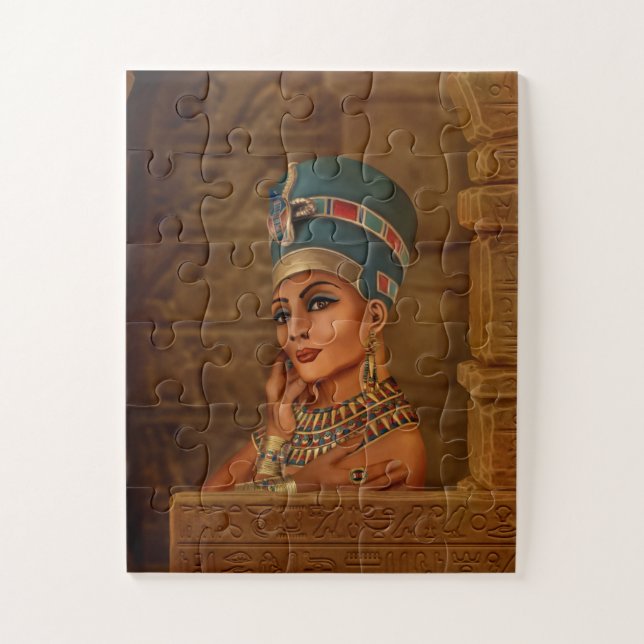 Nefertiti - Neferneferuaten die ägyptische Königin (Vertikal)