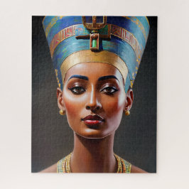 Nefertiti Portrait Originale Kunst