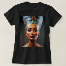 Nefertiti Portrait Originale Kunst