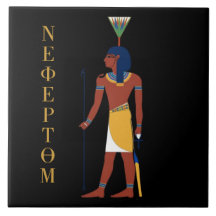 NEFERTUM ÄGYPTISCHE GOTT-FLIESE