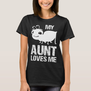 Neffe Nichte Meine Tante liebt mich T-Shirt