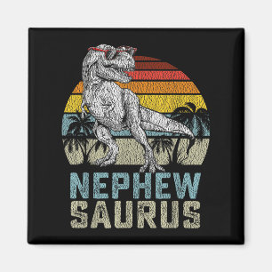 Neffe Saurus T Rex Dinosaurier Neffe Saurus Famili Magnet